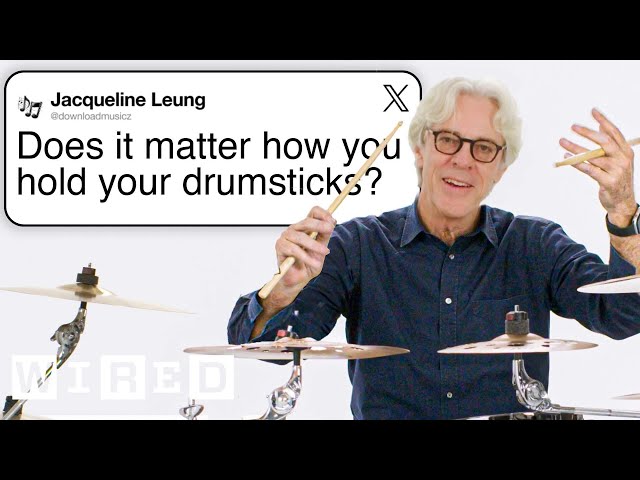 The Police's Stewart Copeland Answers Drumming Questions From Twitter | Tech Support | WIRED