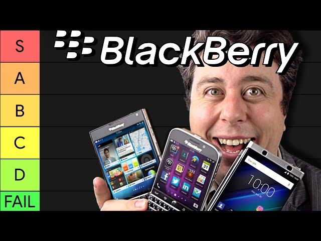 Ranking My Favourite BlackBerry Phones