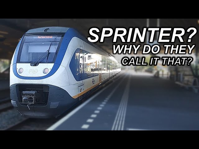 Why are these slow trains called Sprinter?