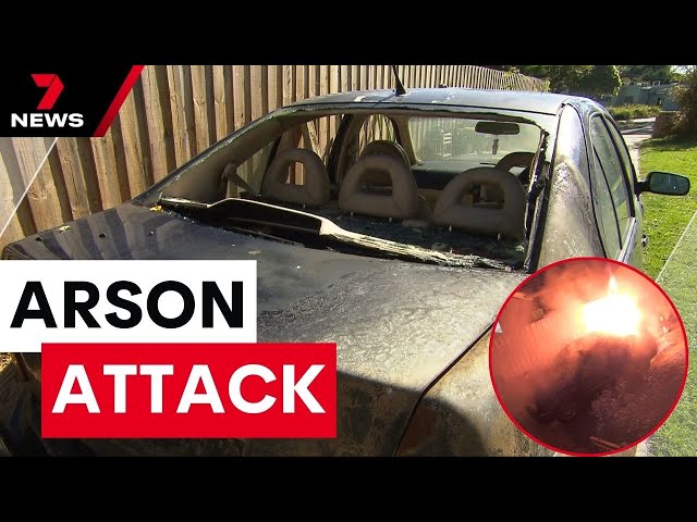 Arsonists caught on camera in a concerning case of mistaken identity | 7 News Australia