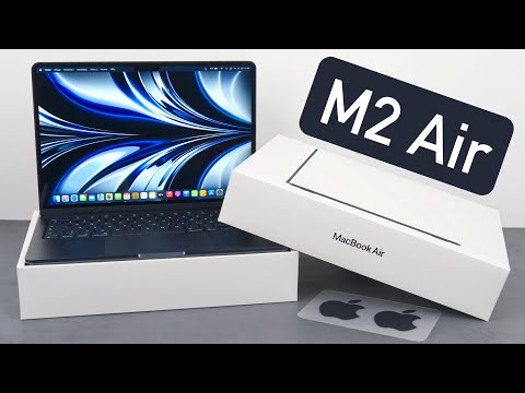 M2 MacBook Air - Unboxing, erster Test & bisheriger Eindruck (MacBook Air 2022)
