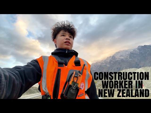 A DAY IN A LIFE OF CONSTRUCTION WORKER IN NEW ZEALAND
