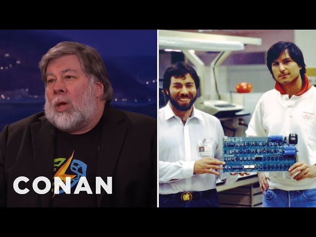 Steve Wozniak Remembers The Early Days Of Apple | CONAN on TBS