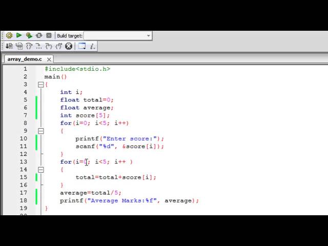 C Programming Tutorial - 52: Arrays (Part-2) Adding Array Elements