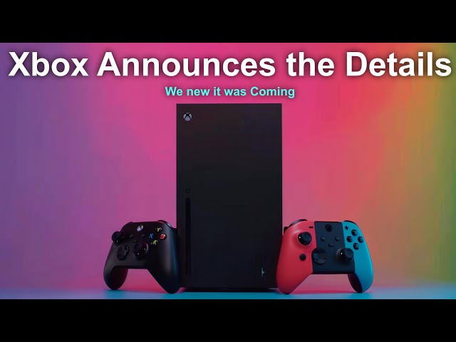 Xbox Makes the Announcement