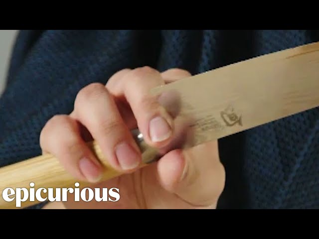 Test Any Knife For Chips, Quick