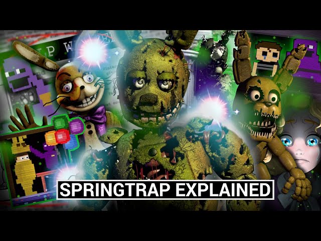 FNAF Animatronics Explained - SPRINGTRAP (Five Nights at Freddy's Facts)