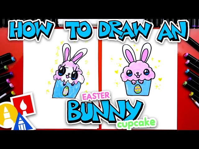 How To Draw An Easter Cupcake