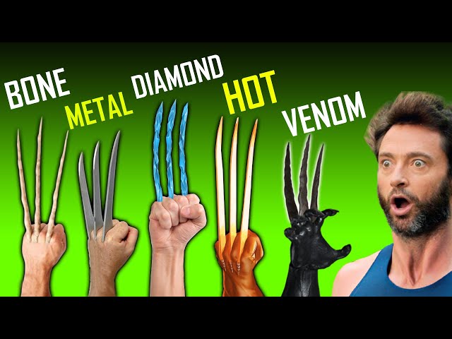 Wolverine's CLAWS: Every Type Explained! (Deadpool 3 Update)