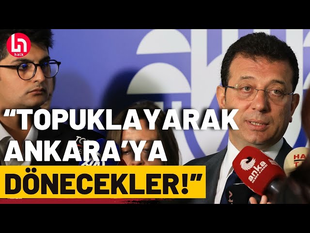 İmamoğlu'ndan bakanlara '1 Nisan' uyarısı: Koşa koşa Ankara'ya dönmeleri için...