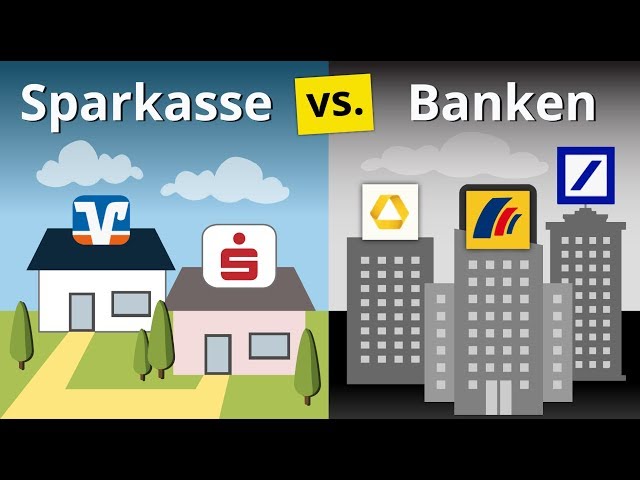 Sind Sparkassen besser als Privatbanken?