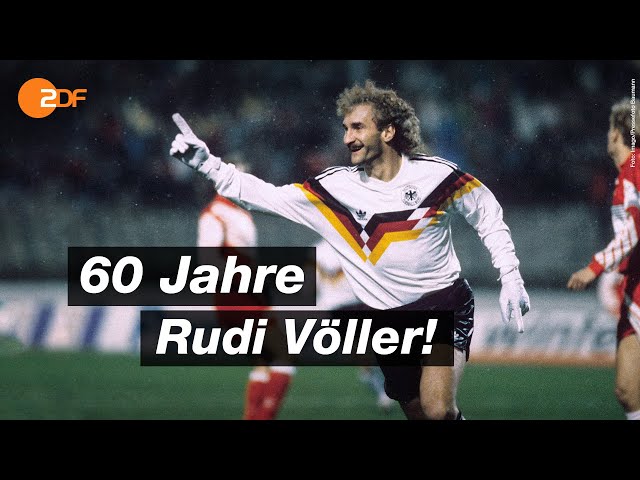 Tore, Titel und Wutausbrüche – Rudi Völler wird 60 | ZDFsport