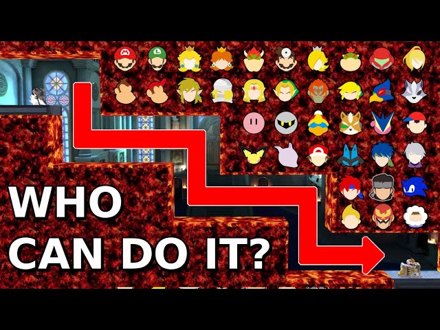 Who Can Make It? Lava Stairs - Super Smash Bros. Ultimate