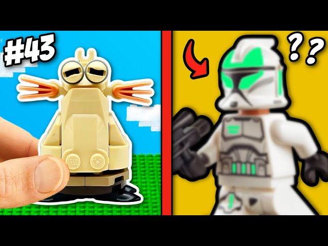 50 Star Wars Minifigures Lego NEVER MADE