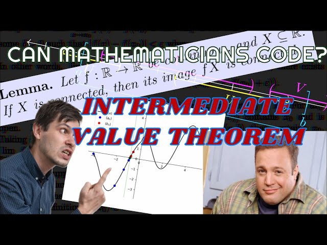 Can Mathematicians Code? The Intermediate Value Theorem