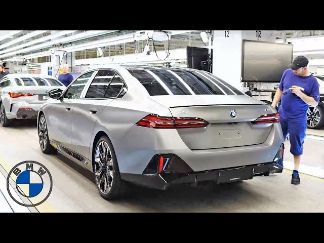 BMW 5 Series Production in Dingolfing Germany