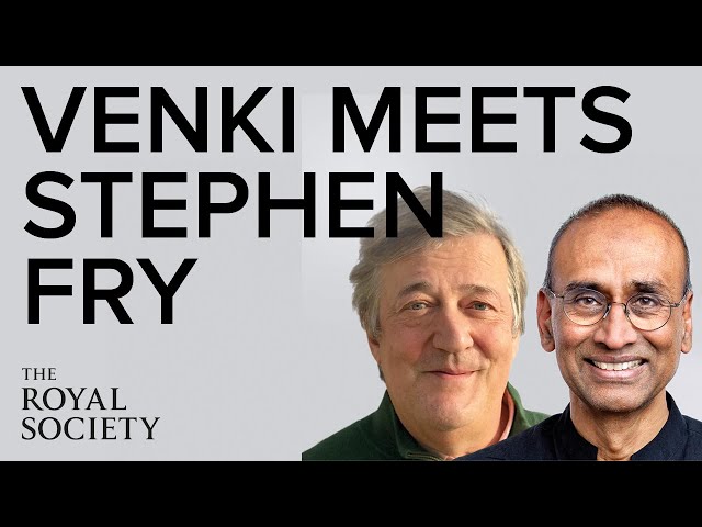 An evening with Stephen Fry and Venki Ramakrishnan | The Royal Society