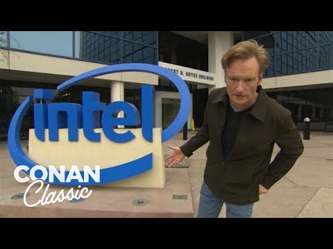 Conan Visits Intel's Headquarters | Late Night with Conan O’Brien