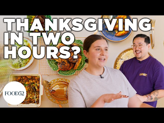 TikTok's 2 Best Chefs Take on the Ultimate Thanksgiving Challenge