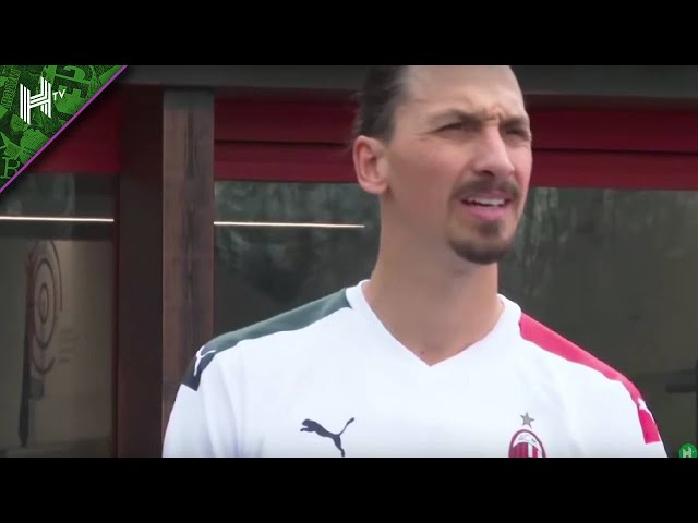 Zlatan scores on his Ac Milan debut! | AC Milan 9-0 Rhodense (friendly)