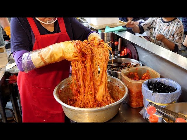 Spicy noodles-Korean street food
