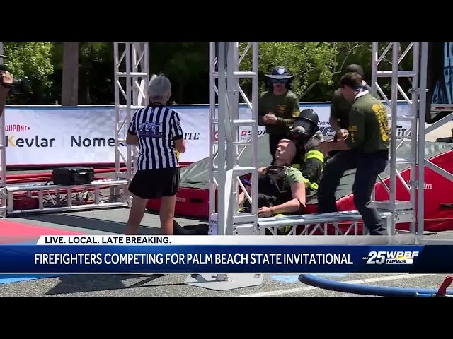 Palm Beach State College Firefighter Competition