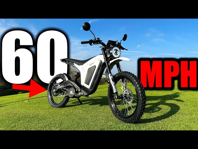 The NEW 60 MPH Solar E-Clipse 2.0 Electric Motorcycle!
