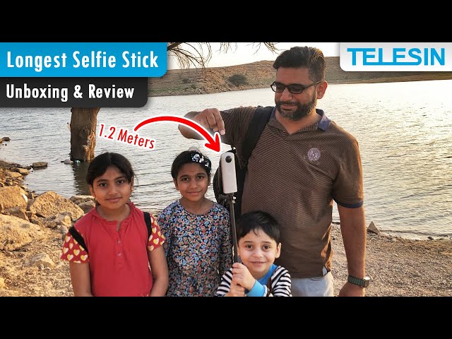 Longest Selfie Sticks EVER from TELESIN 360° 😯