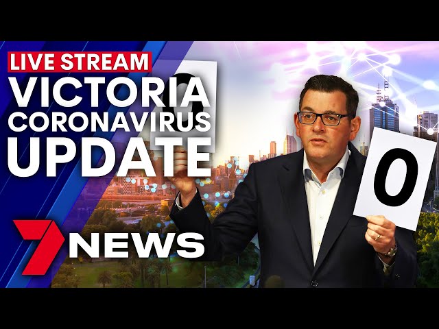 Victoria COVID update: Premier addresses media as Melbourne prepares for restriction easing | 7NEWS