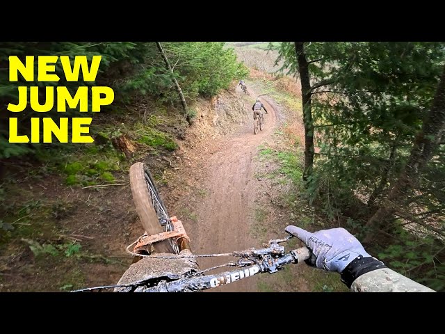Downhill Bike Park with a new Jump Line!!
