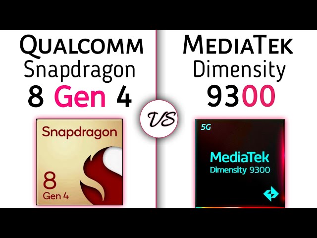 Snapdragon 8 Gen 4 vs Dimensity 9300 | Tests & Benchmark !