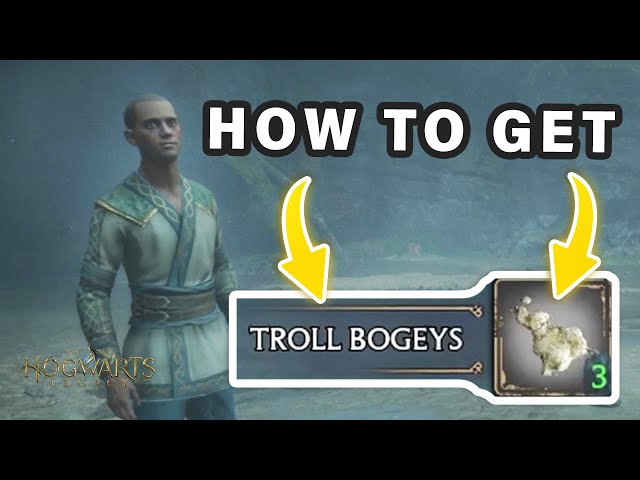 How to get Troll Bogeys ► Hogwarts Legacy