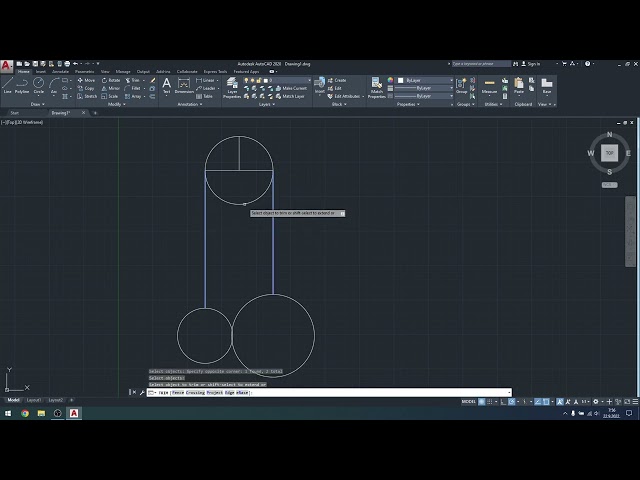 How to Draw a PP in AutoCAD
