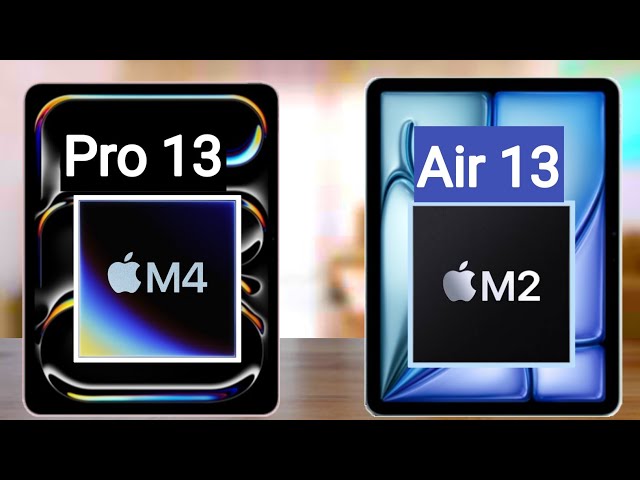 Apple iPad Pro 13 (2024) vs Apple iPad Air 13 (2024)
