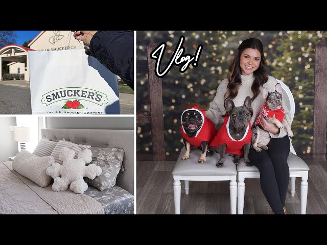 Vlog | JC Pennys Photoshoot, Smuckers Factory, Holiday Shopping!