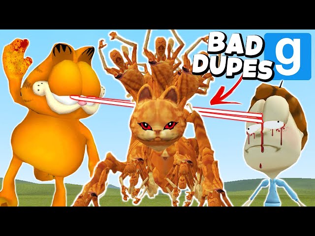 BAD GARFIELD DUPES! (Garry's Mod Sandbox) | JustJoeKing