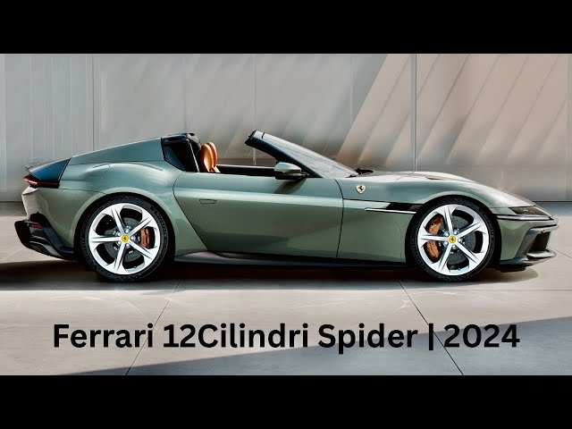 NEW Ferrari 12Cilindri Spider 2024 | Dream Sports Car?