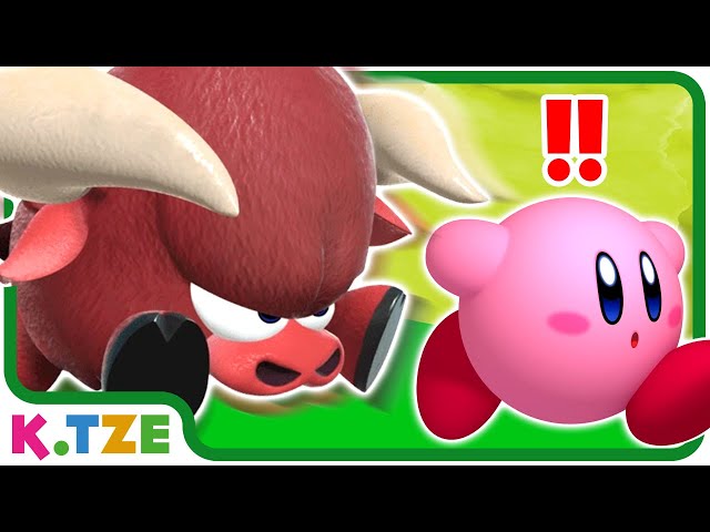 Rabüffel rast auf Kirby zu! 😤😱 Kirby und das vergessene Land | Folge 23