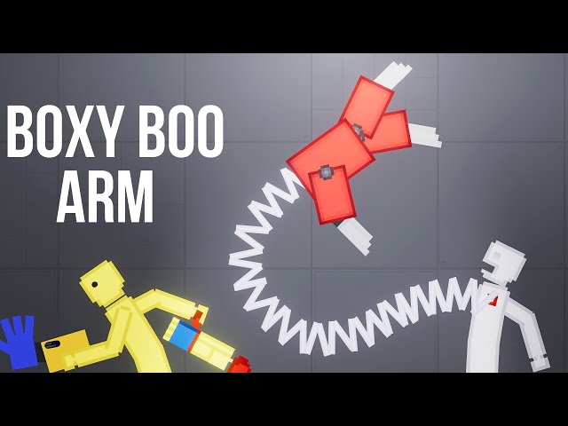 I replaced human arm with Boxy Boo arm - People Playground 1.26 beta