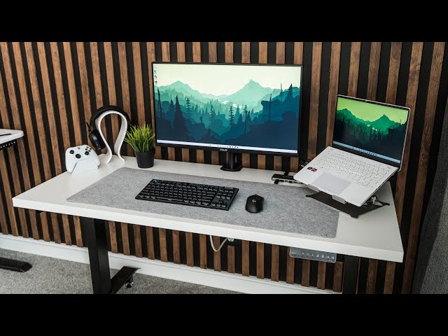 Building A Minimal Desk Setup For A Gaming Laptop!