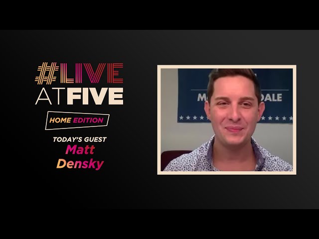 Broadway.com #LiveatFive: Home Edition with Matt Densky of FULLY COMMITTED