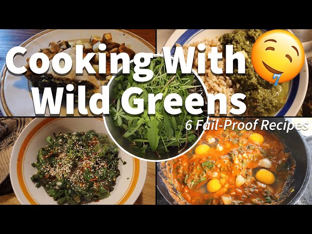 🌿 How to Cook Wild Greens (6 BEST Ways)