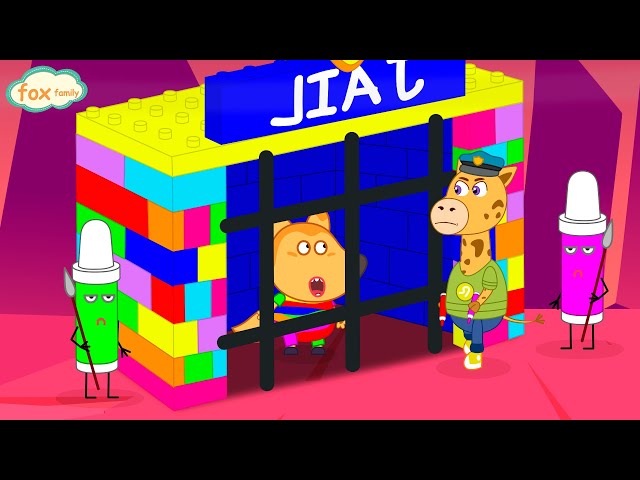 Police Patrol Locked Baby Lucia in Prison Challenge - funny amazing Stories Cartoon for kids