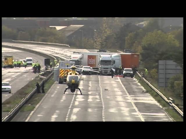 At least seven dead in 'horrific' M5 motorway smash