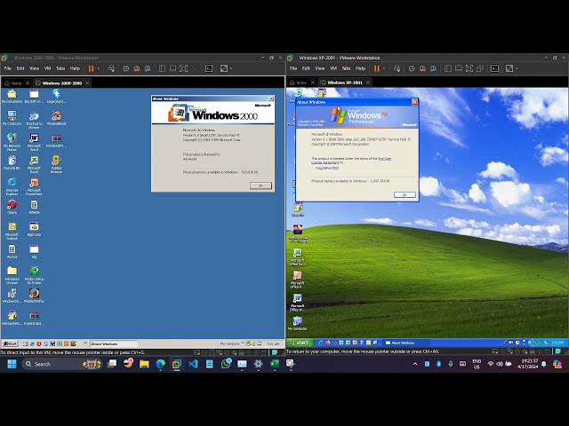 Windows 2000 Vs Windows XP