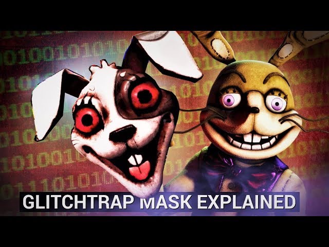 Glitchtrap Mask & Secret Audio Explained! (FNAF VR: Help Wanted Theory)