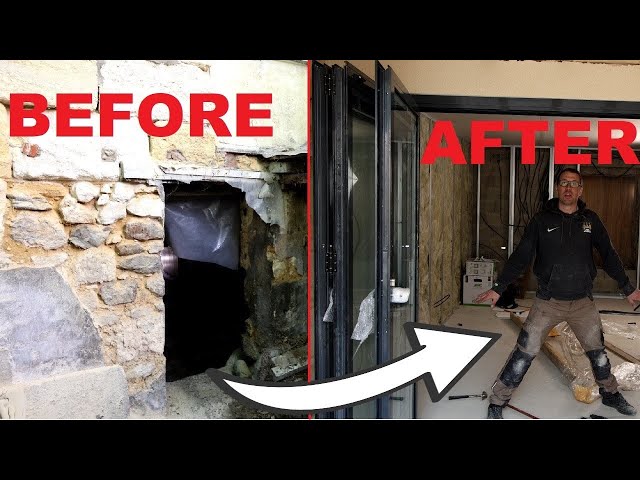 Transforming An Abandoned House With Stunning Bifold Doors!