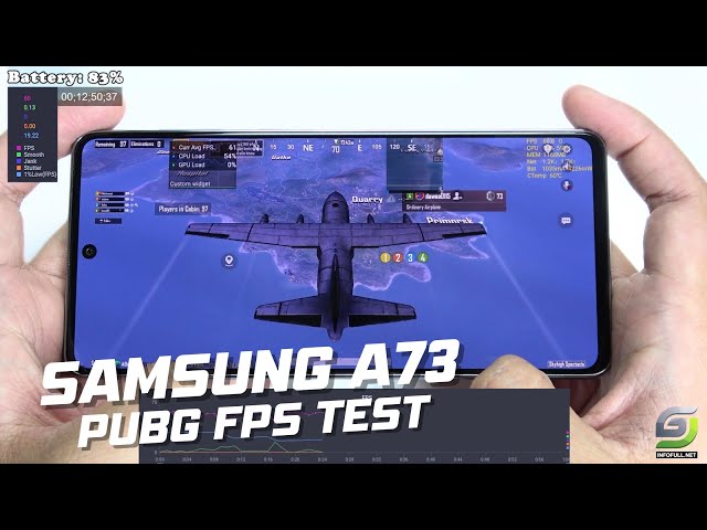 Samsung Galaxy A73 test game PUBG UPDATE 2024 | Snapdragon 778G 5G