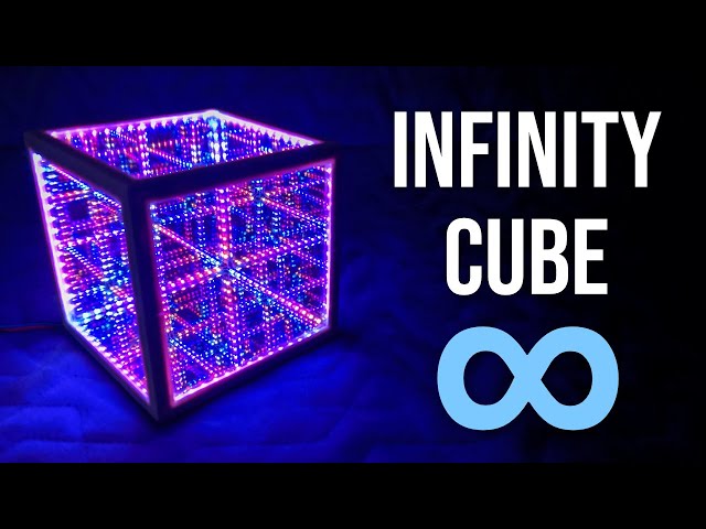3D Printed LED Infinity Cube Using FastLED, Arduino and ESP32