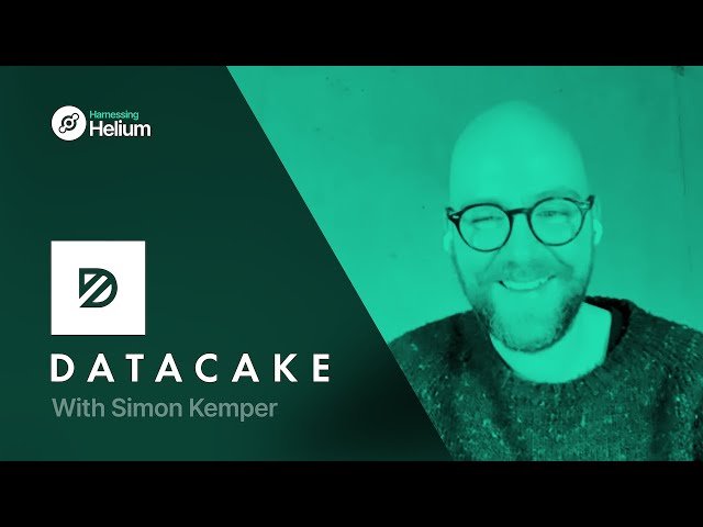 Datacake Interview With Simon Kemper - Harnessing Helium Ep. 4